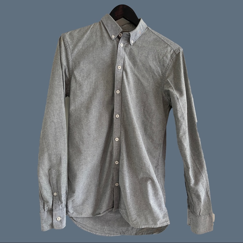 Minimum Brand Button Down — Grey